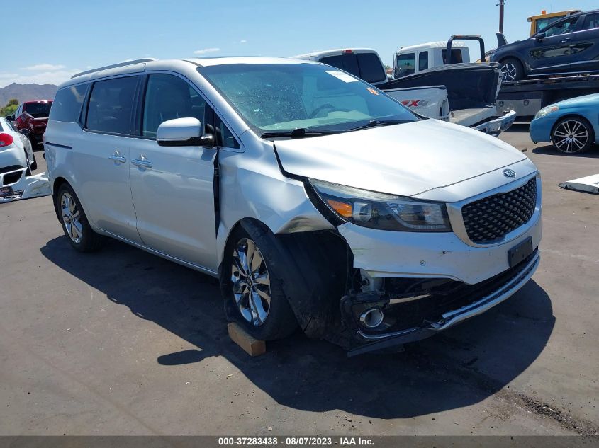 2015 KIA SEDONA SX-L - KNDME5C19F6038613
