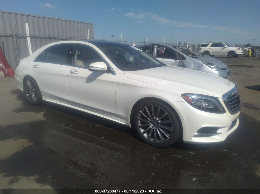 2015 MERCEDES-BENZ S-CLASS S 550 - WDDUG8CBXFA114346
