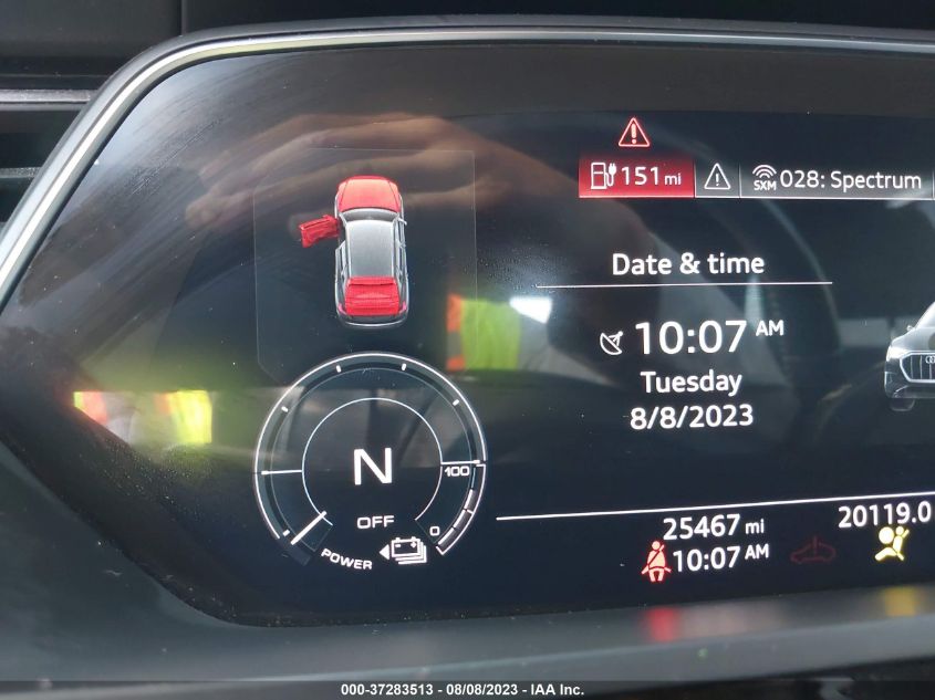 2019 AUDI E-TRON PRESTIGE - WA1VAAGE3KB006855