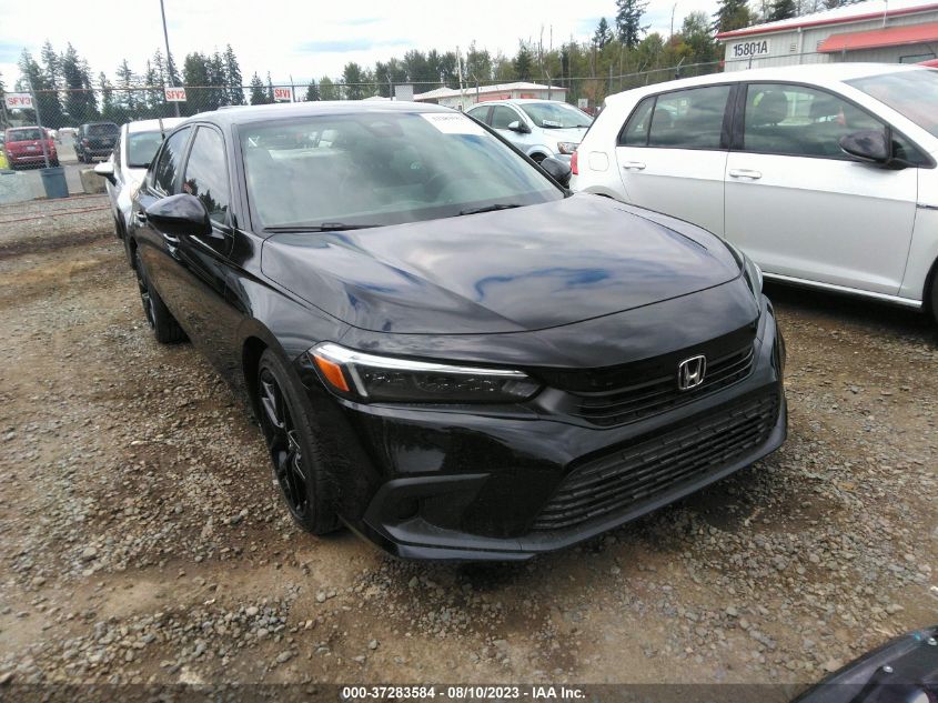 2022 HONDA CIVIC SEDAN SPORT - 2HGFE2F50NH547199