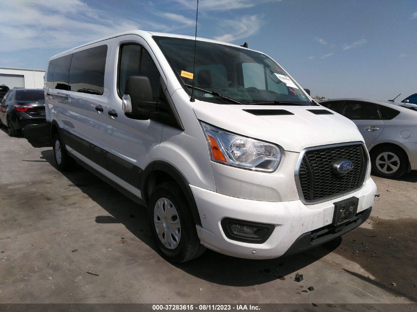 1FBAX2Y82MKA72449 FORD TRANSIT PASSENGER WAGON XLT 2021