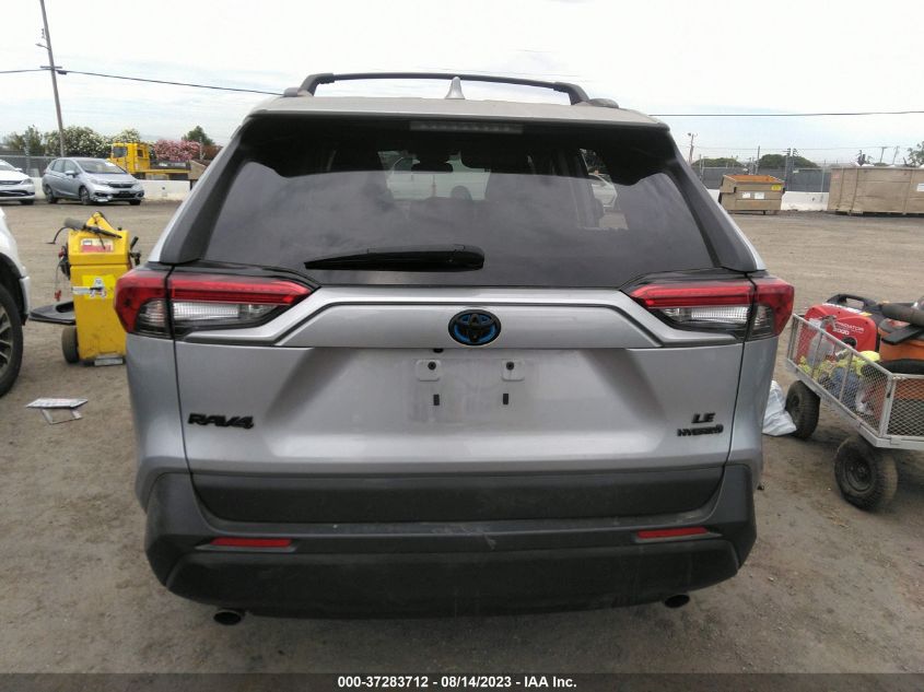 2021 TOYOTA RAV4 HYBRID LE - 2T3M6RFVXMW017249