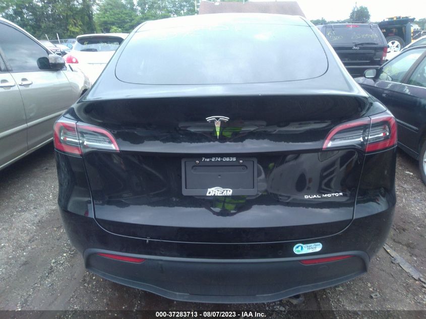 2021 TESLA MODEL Y LONG RANGE - 5YJYGDEE3MF183962