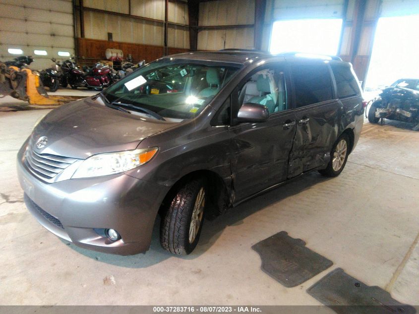 2015 TOYOTA SIENNA LTD/XLE/XLE PREMIUM - 5TDDK3DC8FS122838