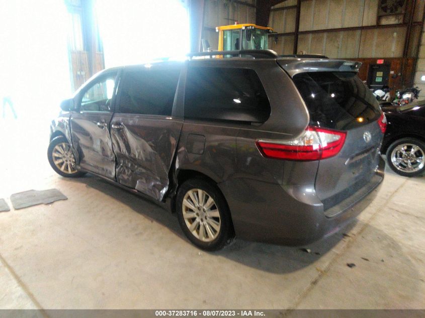2015 TOYOTA SIENNA LTD/XLE/XLE PREMIUM - 5TDDK3DC8FS122838