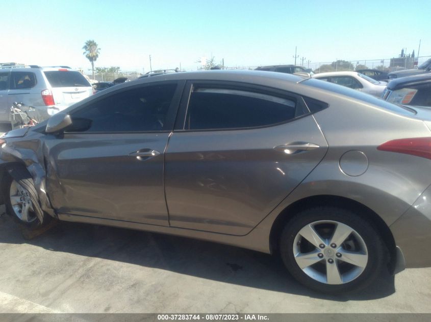 2013 HYUNDAI ELANTRA GLS PZEV - 5NPDH4AE5DH430949