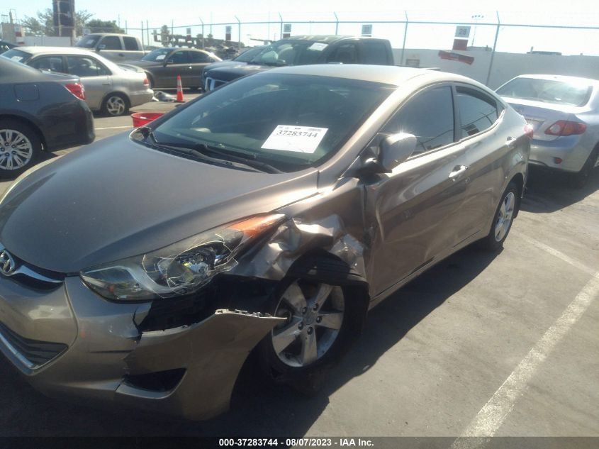 2013 HYUNDAI ELANTRA GLS PZEV - 5NPDH4AE5DH430949