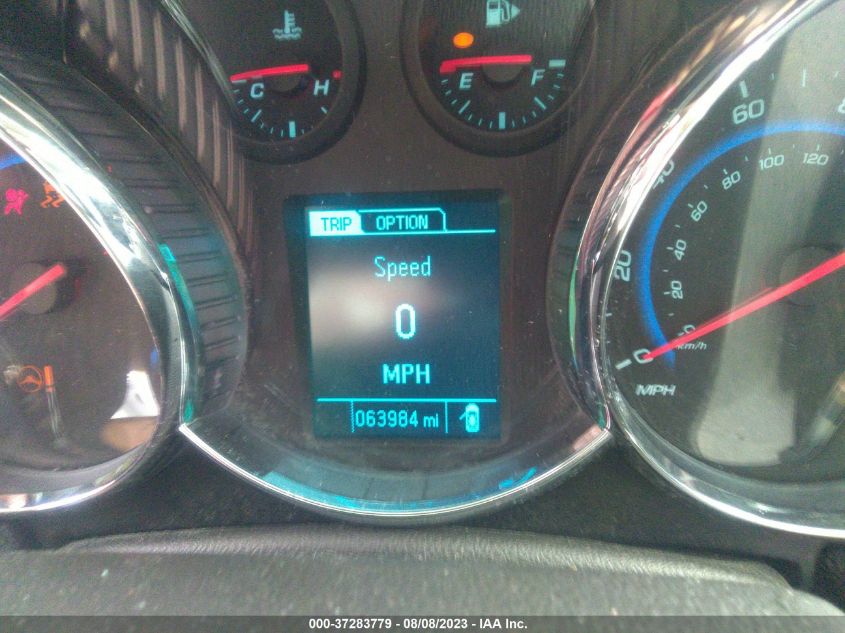 2015 CHEVROLET CRUZE LT - 1G1PE5SB1F7266213