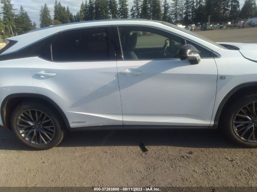 2017 LEXUS RX 450H/BASE/F SPORT - 2T2BGMCA9HC018879