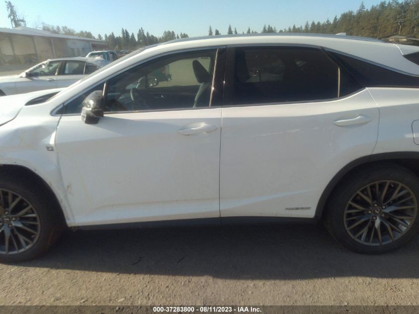 2017 LEXUS RX 450H/BASE/F SPORT - 2T2BGMCA9HC018879