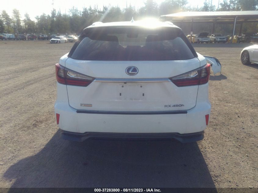 2017 LEXUS RX 450H/BASE/F SPORT - 2T2BGMCA9HC018879