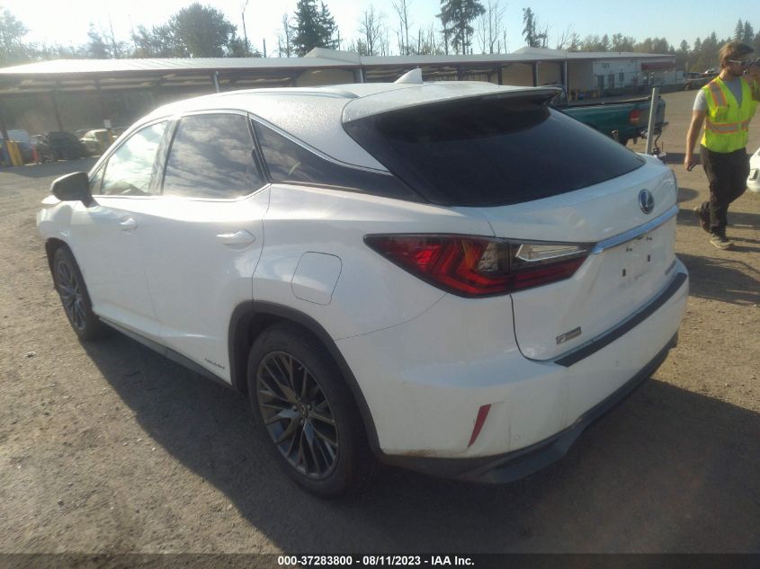 2017 LEXUS RX 450H/BASE/F SPORT - 2T2BGMCA9HC018879