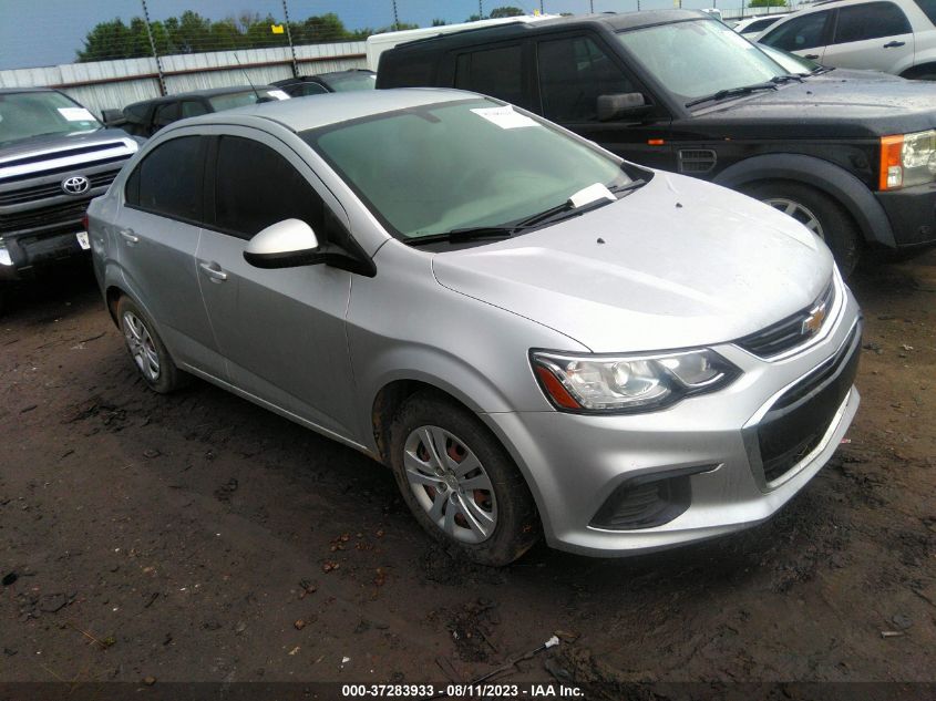 2017 CHEVROLET SONIC LS - 1G1JB5SHXH4178512