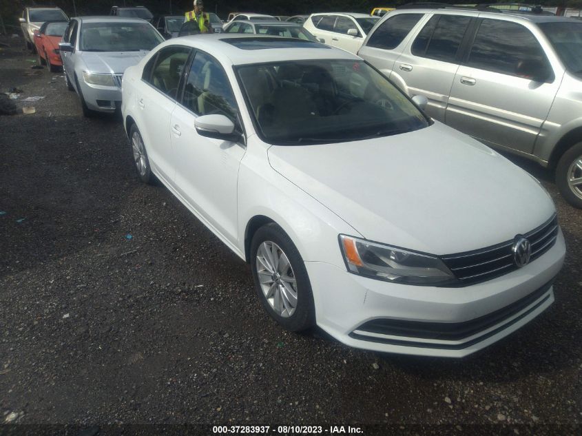 2015 VOLKSWAGEN JETTA SEDAN 1.8T SE W/CONNECTIVITY - 3VWD07AJXFM270678