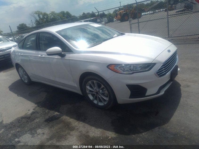 2019 FORD FUSION SE - 3FA6P0HD6KR281307