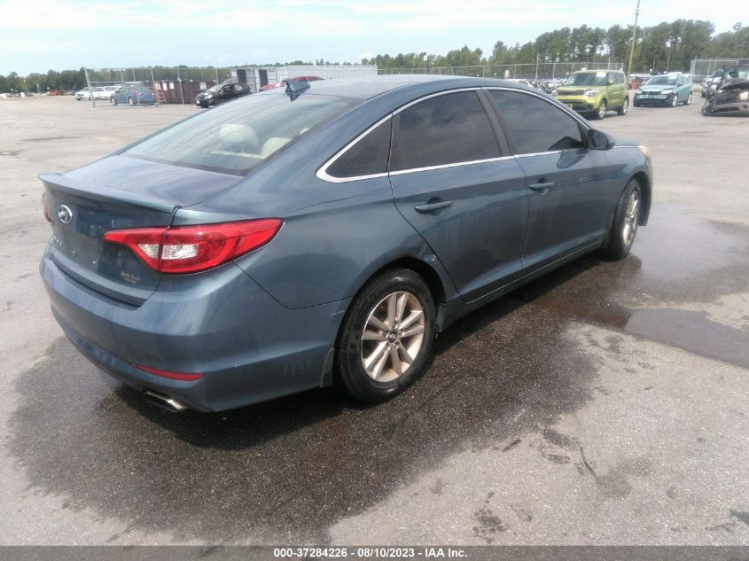 2016 HYUNDAI SONATA 2.4L SE - 5NPE24AF6GH326702