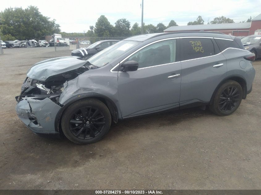 2022 NISSAN MURANO SV - 5N1AZ2BS5NC117241