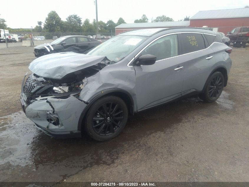 2022 NISSAN MURANO SV - 5N1AZ2BS5NC117241