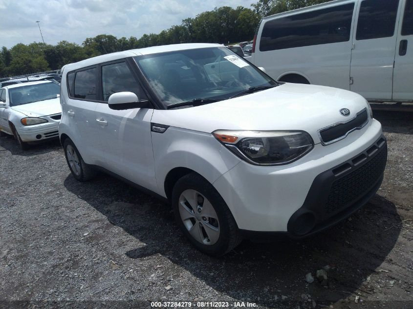 2016 KIA SOUL BASE - KNDJN2A27G7840330