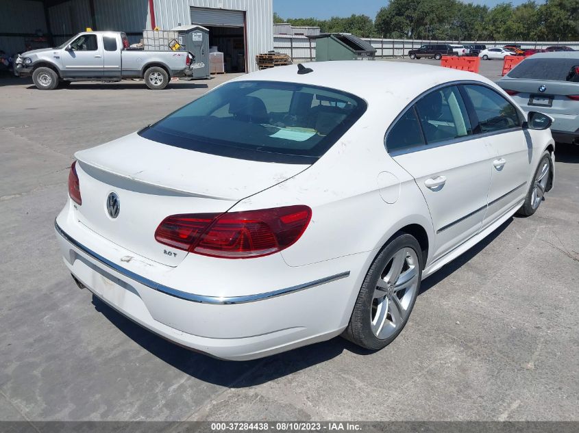 2013 VOLKSWAGEN CC R-LINE - WVWBN7ANXDE564101