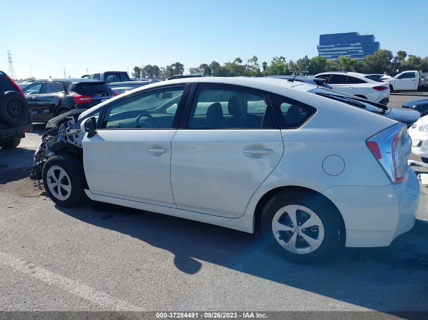 2013 TOYOTA PRIUS ONE/TWO/THREE/FOUR/FIVE - JTDKN3DU5D0341103