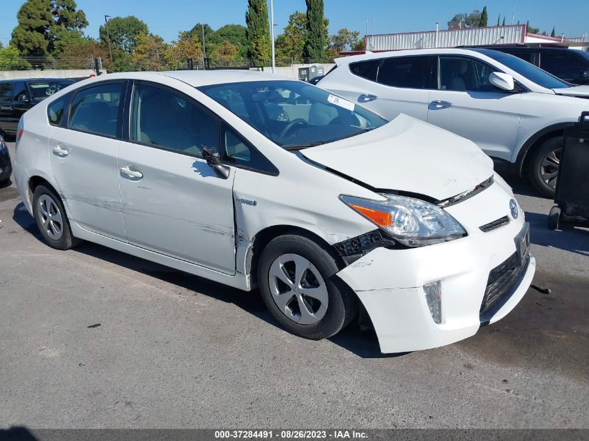 2013 TOYOTA PRIUS ONE/TWO/THREE/FOUR/FIVE - JTDKN3DU5D0341103