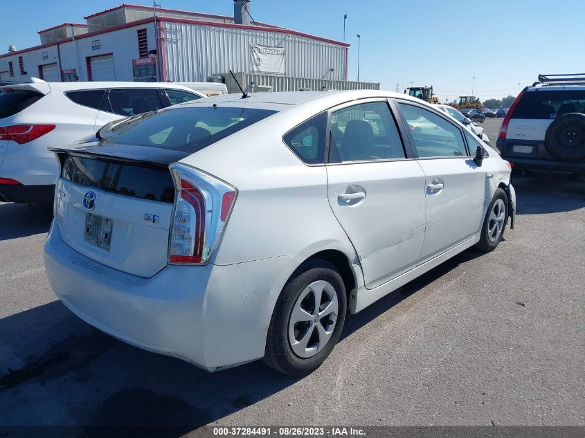 2013 TOYOTA PRIUS ONE/TWO/THREE/FOUR/FIVE - JTDKN3DU5D0341103