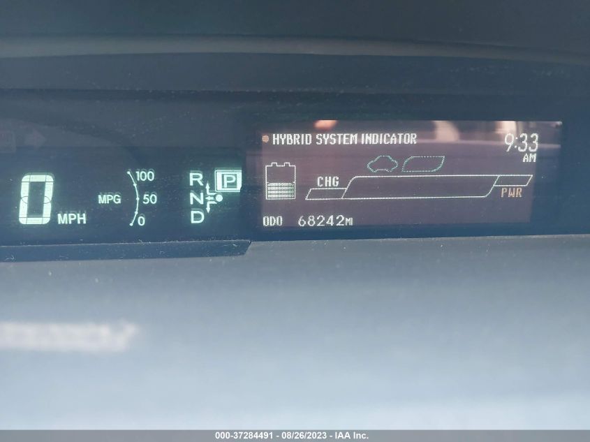 2013 TOYOTA PRIUS ONE/TWO/THREE/FOUR/FIVE - JTDKN3DU5D0341103