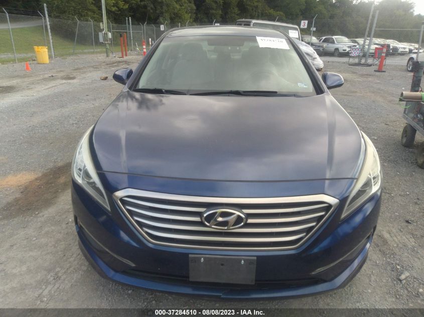 2015 HYUNDAI SONATA 2.4L SE - 5NPE24AF4FH081526