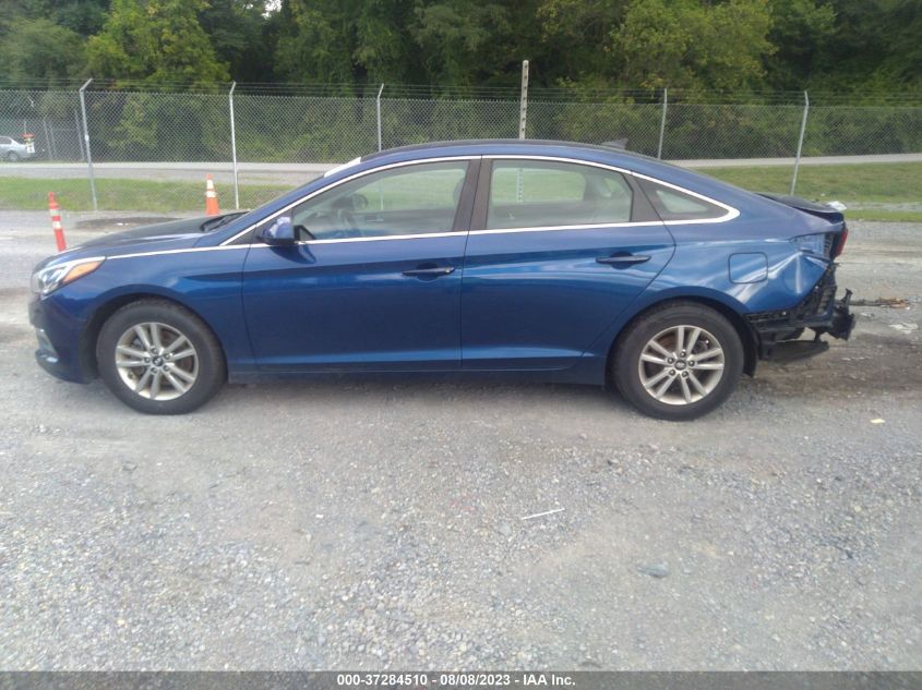 2015 HYUNDAI SONATA 2.4L SE - 5NPE24AF4FH081526