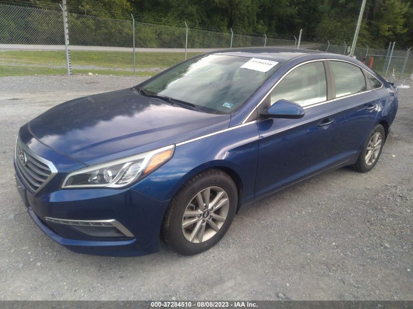 2015 HYUNDAI SONATA 2.4L SE - 5NPE24AF4FH081526