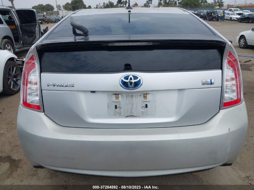 2013 TOYOTA PRIUS ONE/TWO/THREE/FOUR/FIVE - JTDKN3DUXD5630626