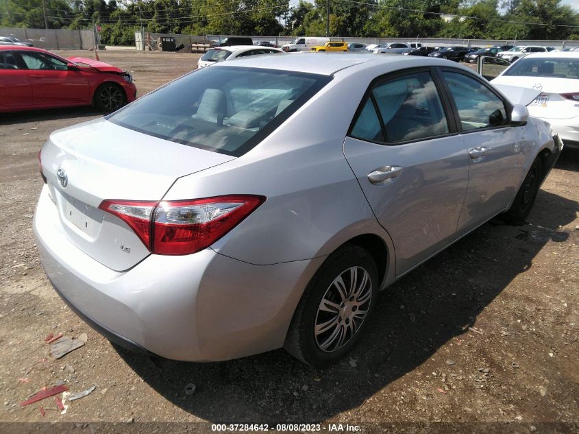 2015 TOYOTA COROLLA L/LE/S/S PLUS/LE PLUS - 2T1BURHE9FC439679