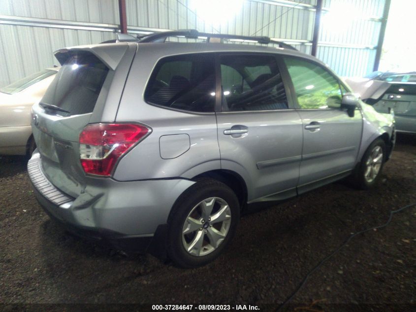 2016 SUBARU FORESTER 2.5I LIMITED - JF2SJAHCXGH495749
