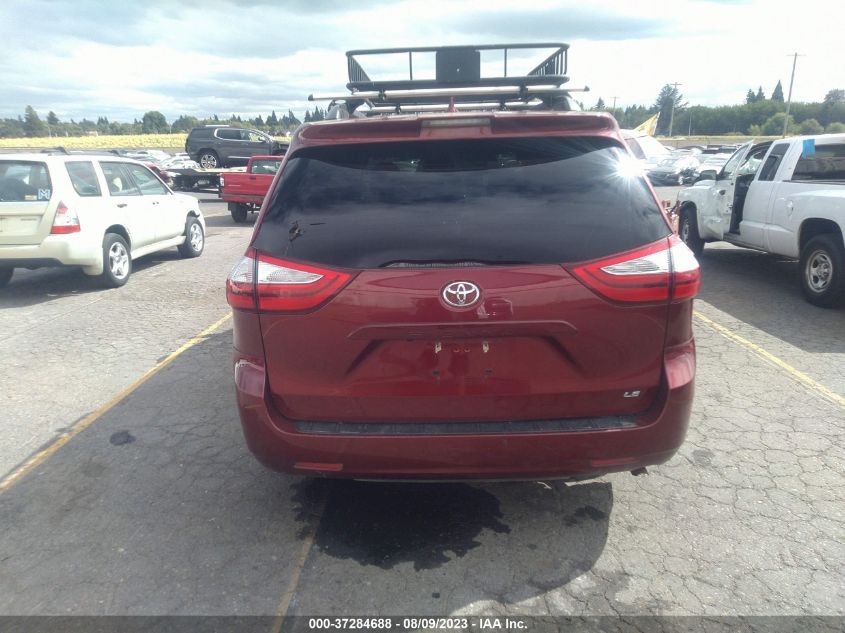 2018 TOYOTA SIENNA LE - 5TDKZ3DC5JS932360