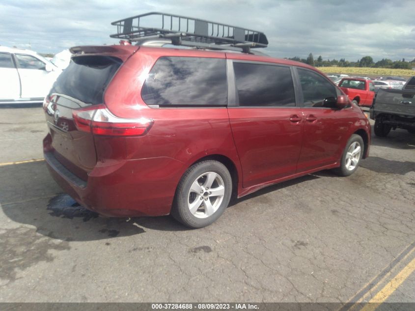 2018 TOYOTA SIENNA LE - 5TDKZ3DC5JS932360