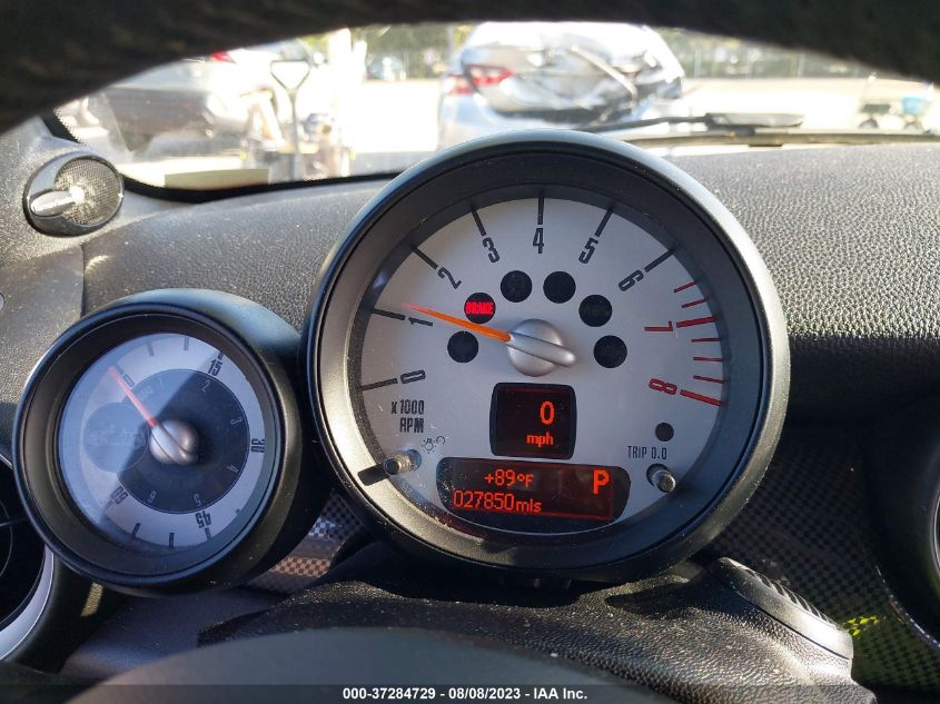 2013 MINI COOPER CONVERTIBLE S WMWZP3C55DT705227