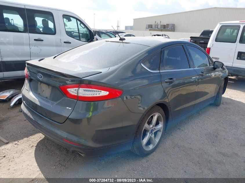 2015 FORD FUSION SE - 3FA6P0H77FR237512