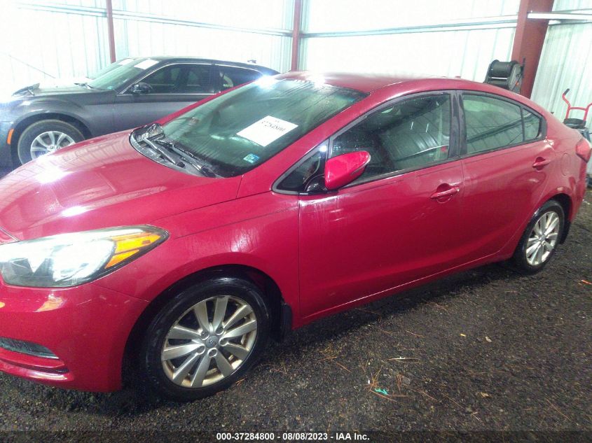 2014 KIA FORTE LX - KNAFX4A64E5146408