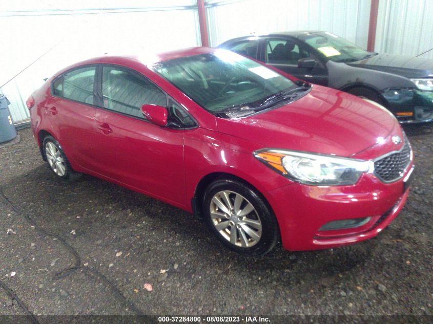 2014 KIA FORTE LX - KNAFX4A64E5146408