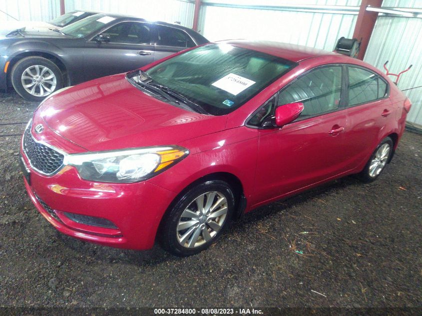 2014 KIA FORTE LX - KNAFX4A64E5146408
