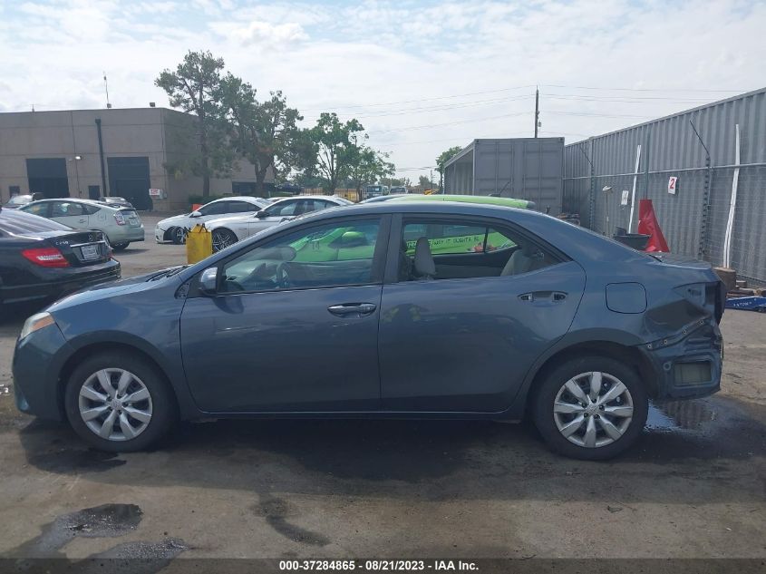 2014 TOYOTA COROLLA L/LE/S/S PLUS/LE PLUS - 5YFBURHE2EP163926