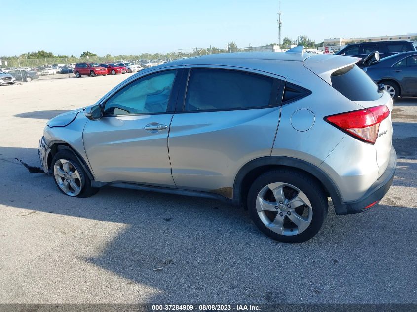 2016 HONDA HR-V EX - 3CZRU5H56GM710580