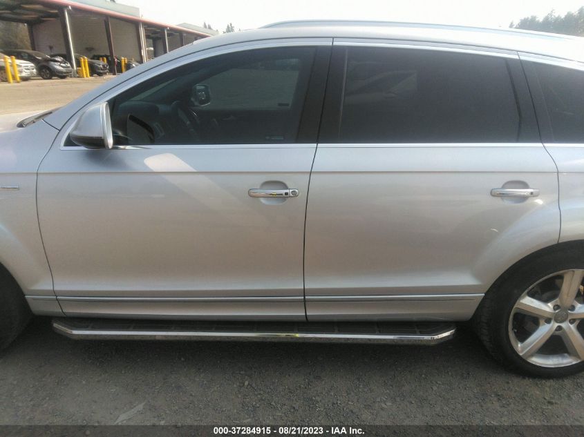 2014 AUDI Q7 3.0L TDI PREMIUM PLUS - WA1LMAFE8ED013342