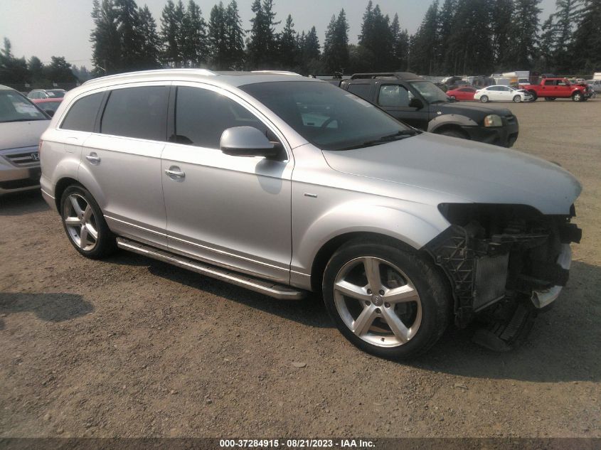 2014 AUDI Q7 3.0L TDI PREMIUM PLUS - WA1LMAFE8ED013342