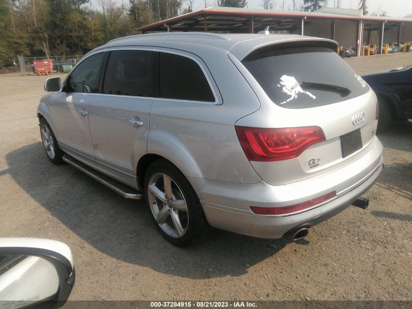 2014 AUDI Q7 3.0L TDI PREMIUM PLUS - WA1LMAFE8ED013342