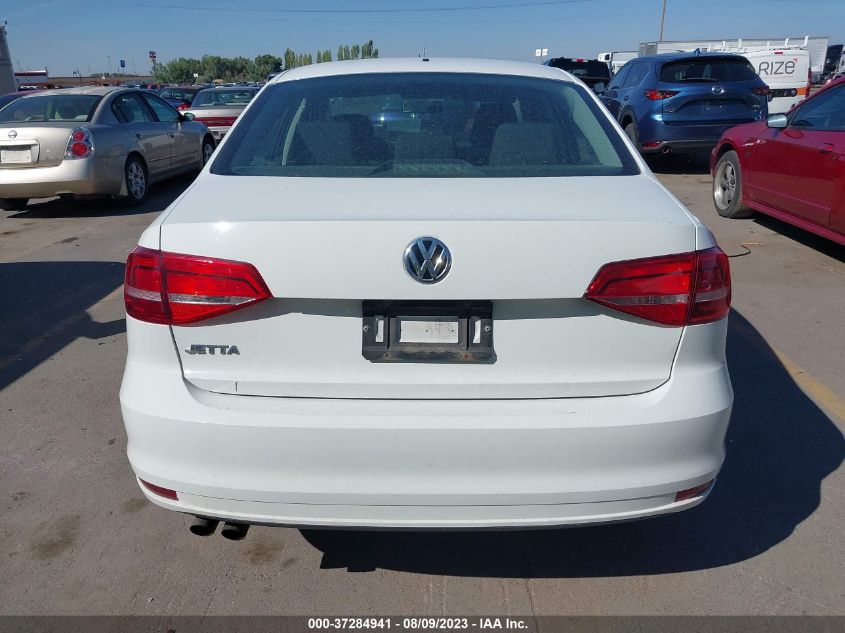 2015 VOLKSWAGEN JETTA SEDAN 2.0L S - 3VW1K7AJ7FM337556