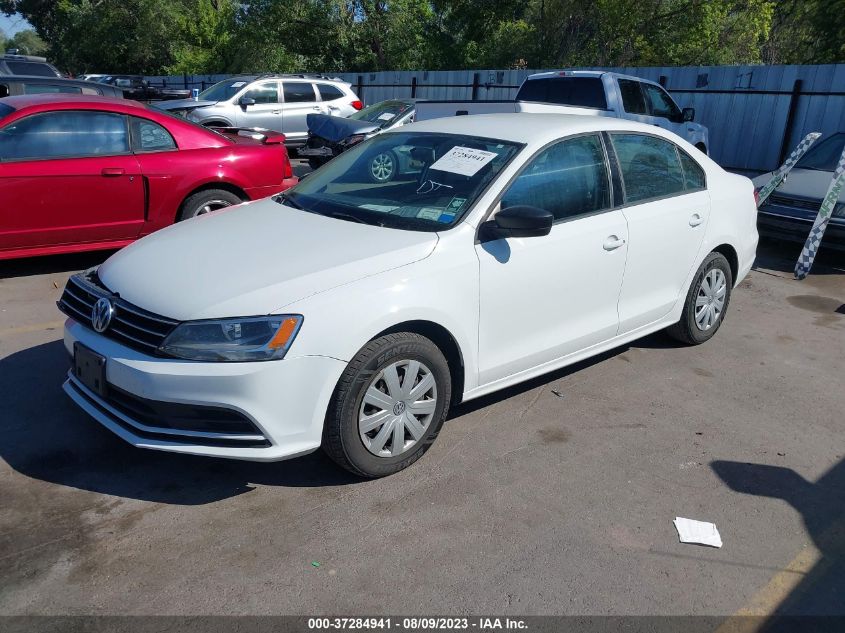 2015 VOLKSWAGEN JETTA SEDAN 2.0L S - 3VW1K7AJ7FM337556