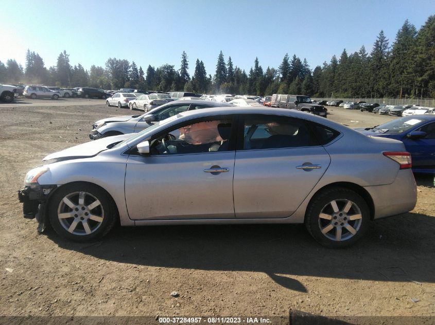 2014 NISSAN SENTRA SV - 3N1AB7AP2EY257888