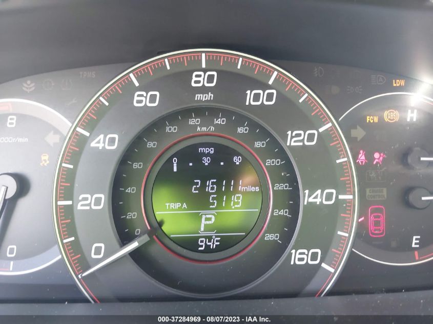 2015 HONDA ACCORD COUPE EX-L - 1HGCT1B86FA001865